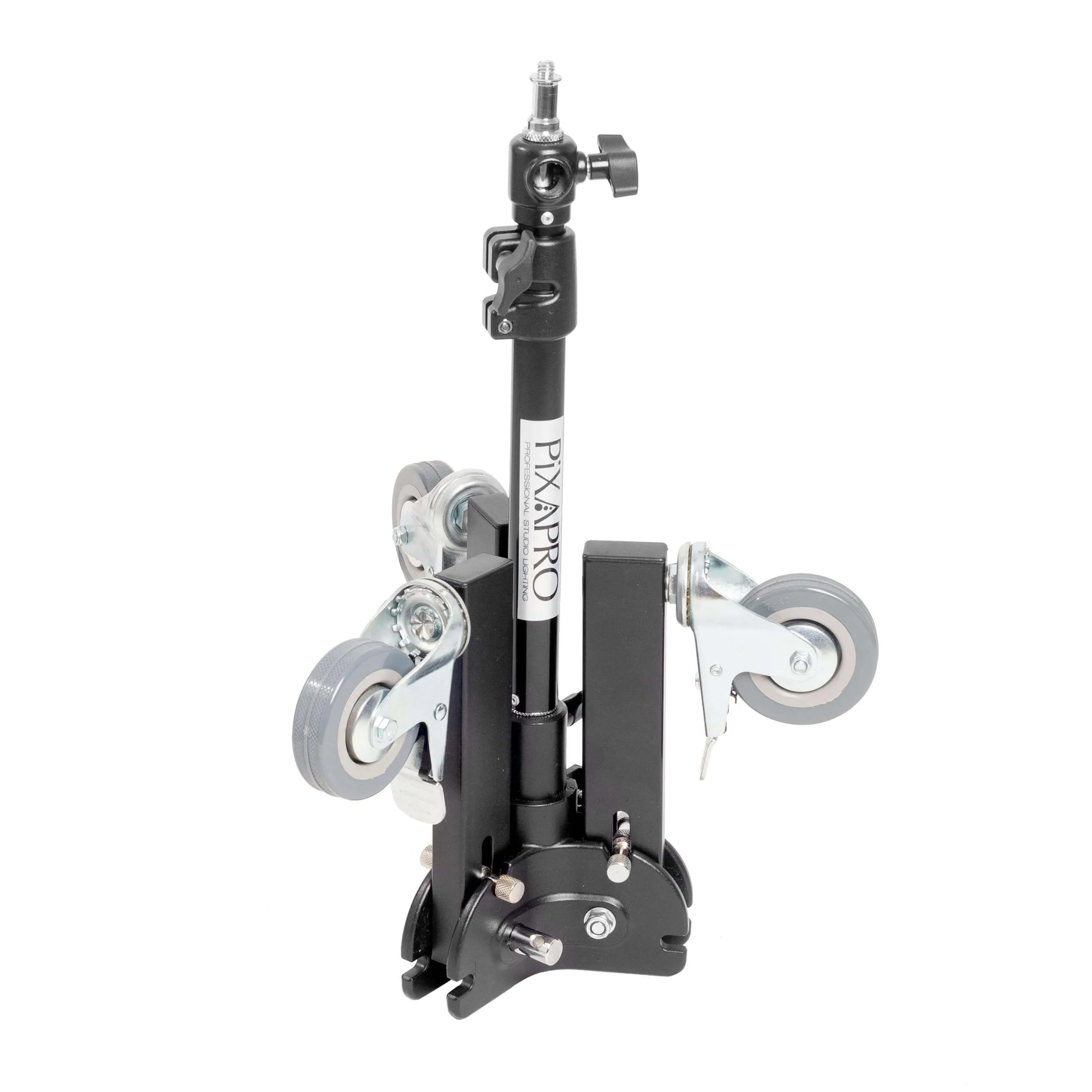 18.5-66cm Heavy Duty Wheeled Floor Stand with Foldable Legs