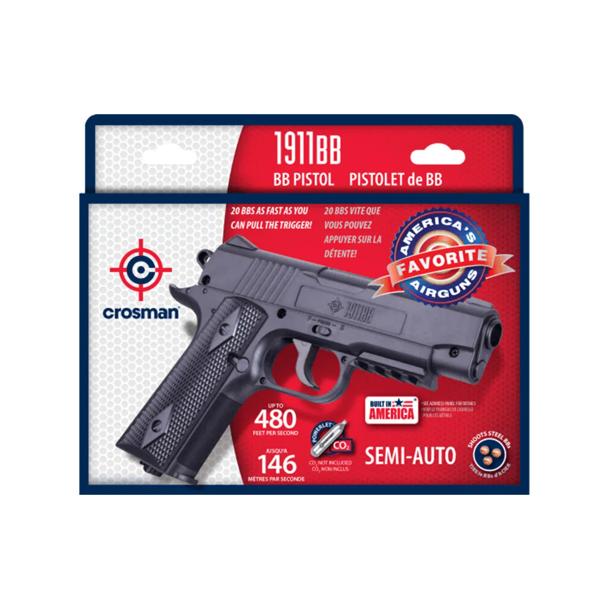 1911BB CO2 Powered BB Pistol 40001