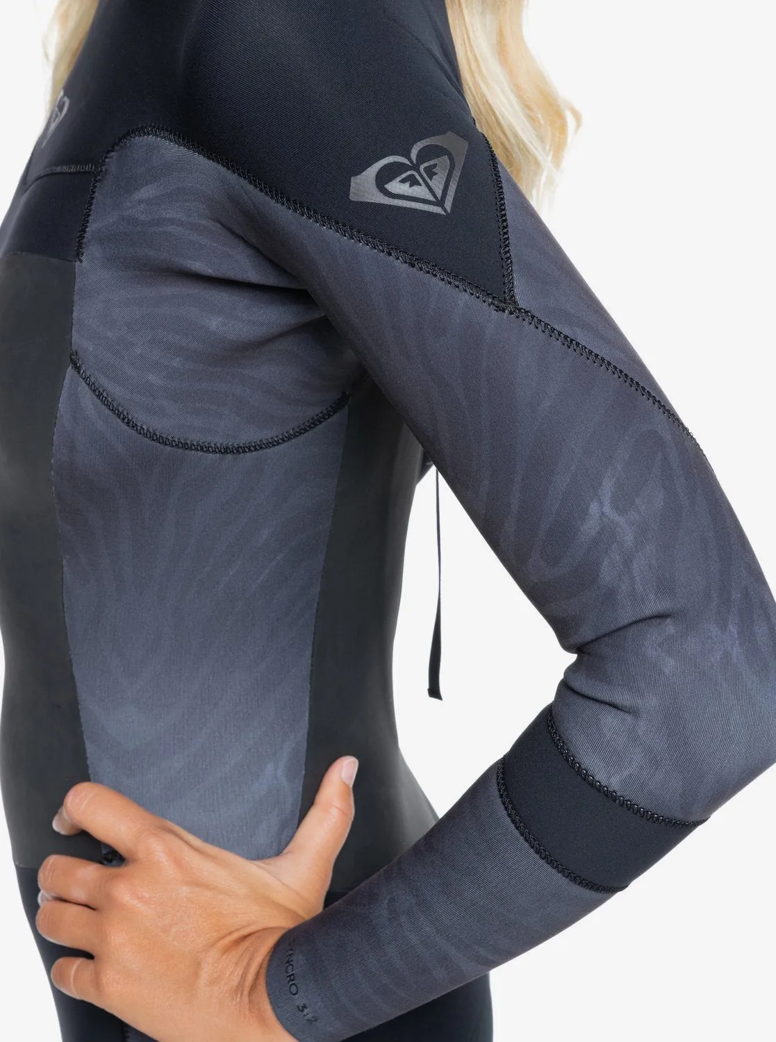 3/2mm Syncro GBS Long Sleeve Fullsuit - Jet/Black