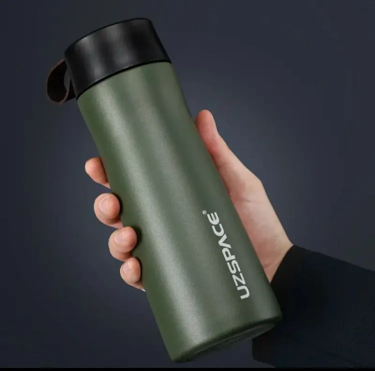 350ML Vacuum Flask Stainless Steel Thermo Bottle With Rope S4789377