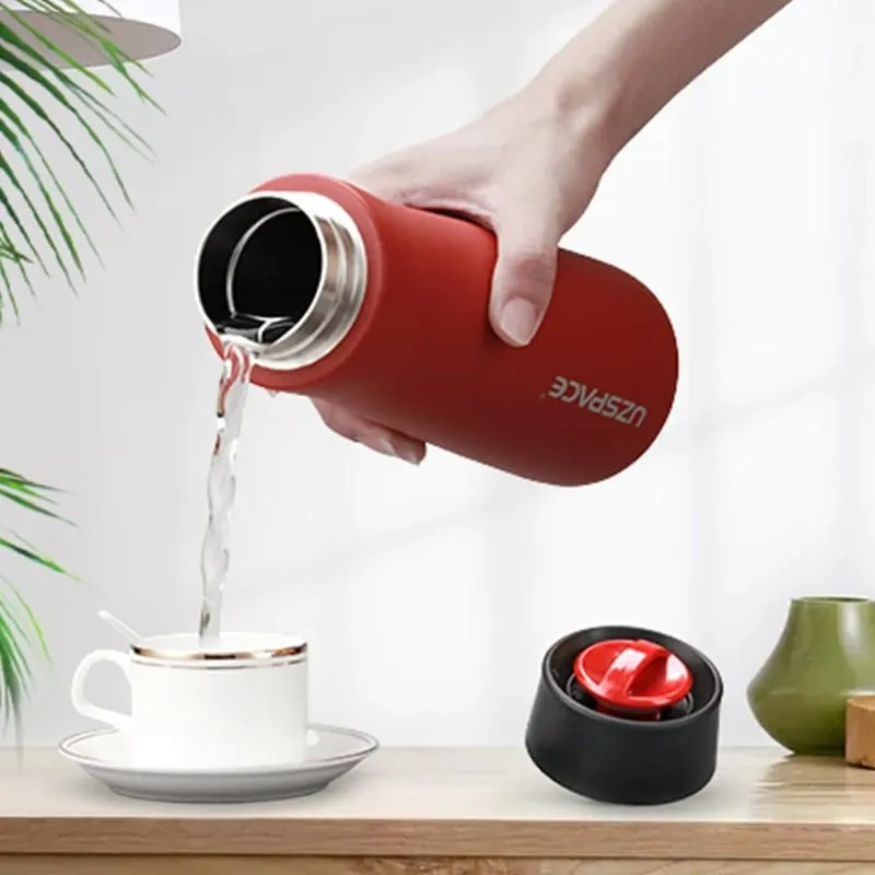 350ML Vacuum Flask Stainless Steel Thermo Bottle With Rope S4789377