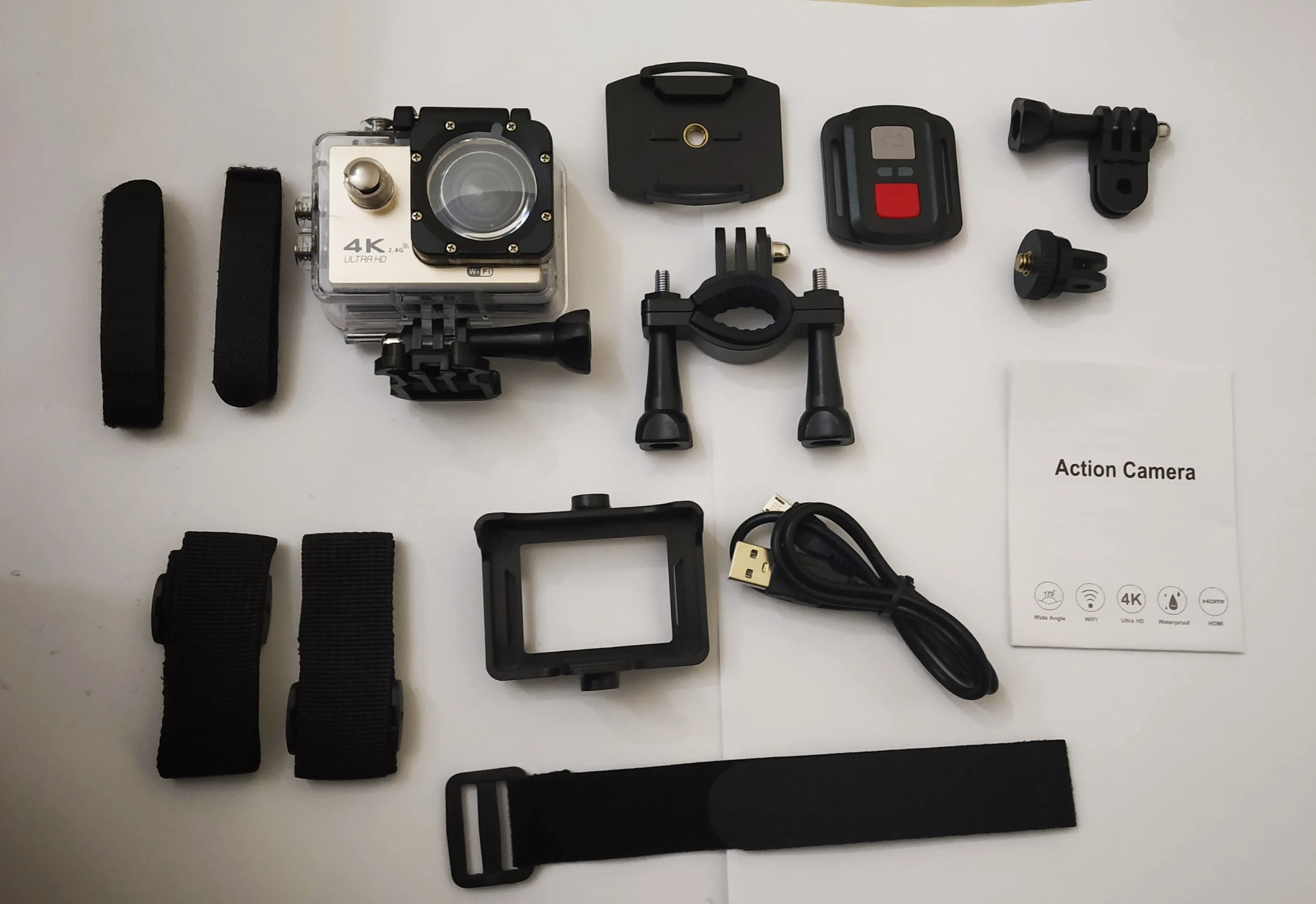 4K Wifi Ultra HD 1080P Sport Action Camera DV Video Waterproof Camcorder with remote