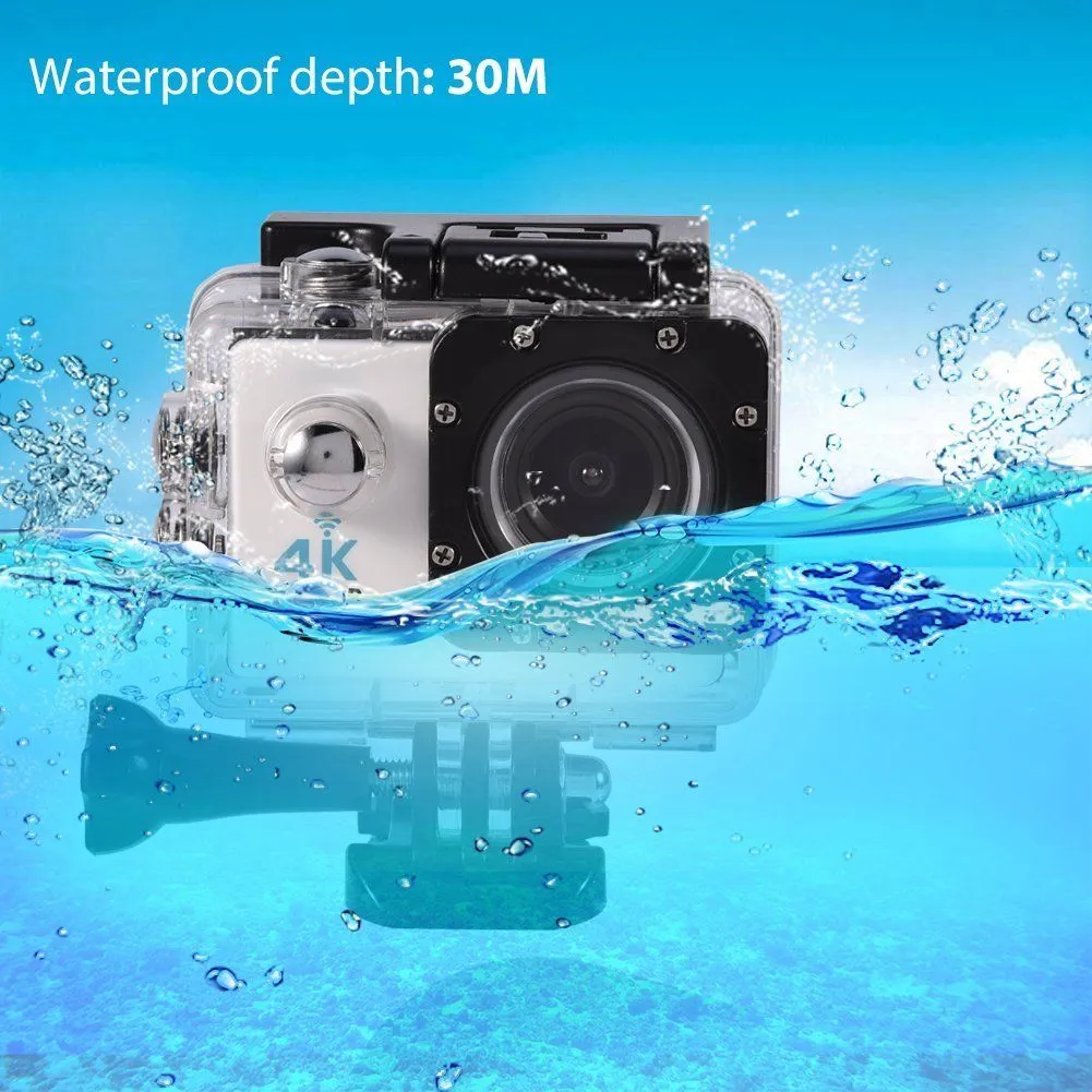 4K Wifi Ultra HD 1080P Sport Action Camera DV Video Waterproof Camcorder with remote