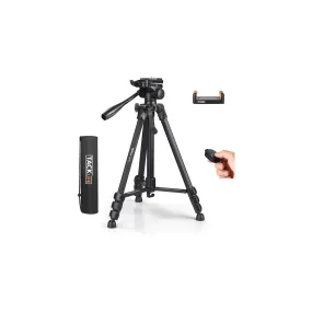 60-inch Foldable Tripod with Wireless Bluetooth