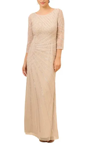 Adrianna Papell AP1E209180 - Beaded Sheath Formal Dress