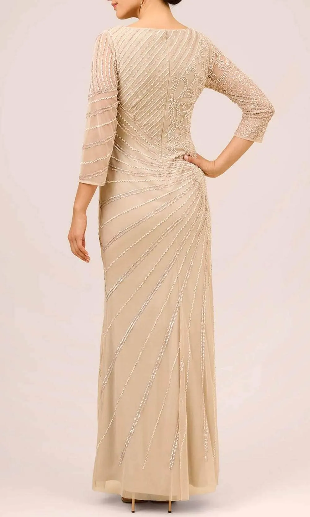 Adrianna Papell AP1E209180 - Beaded Sheath Formal Dress
