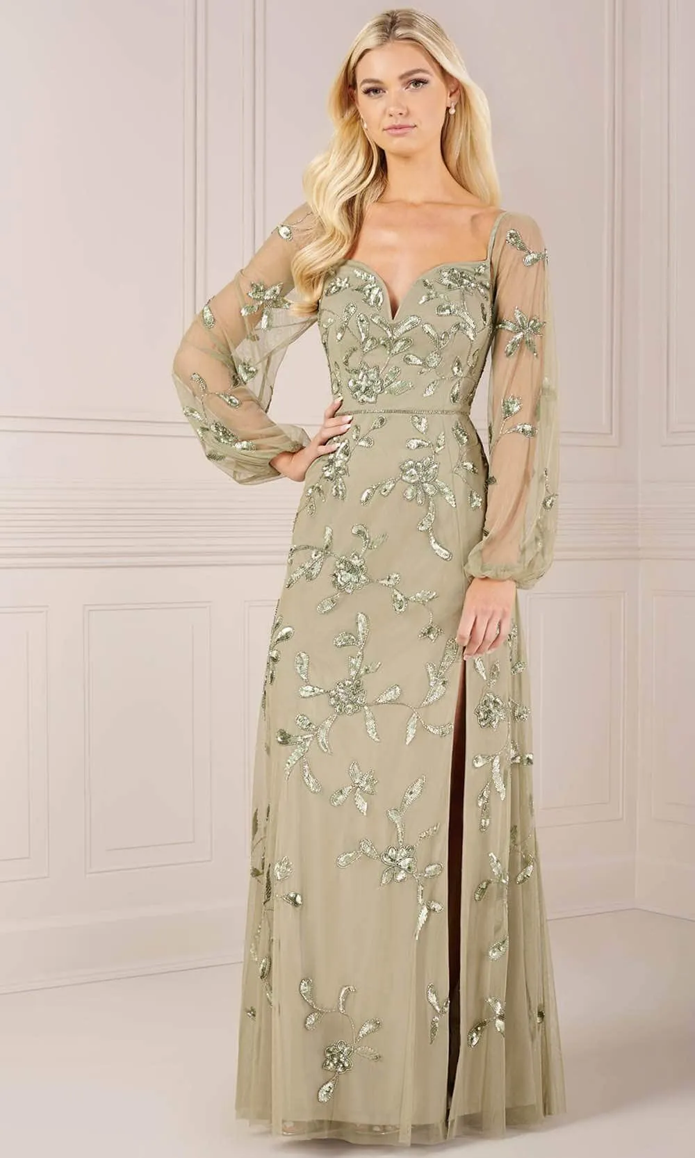 Adrianna Papell Platinum 40440 - Sweetheart Sheath Dress