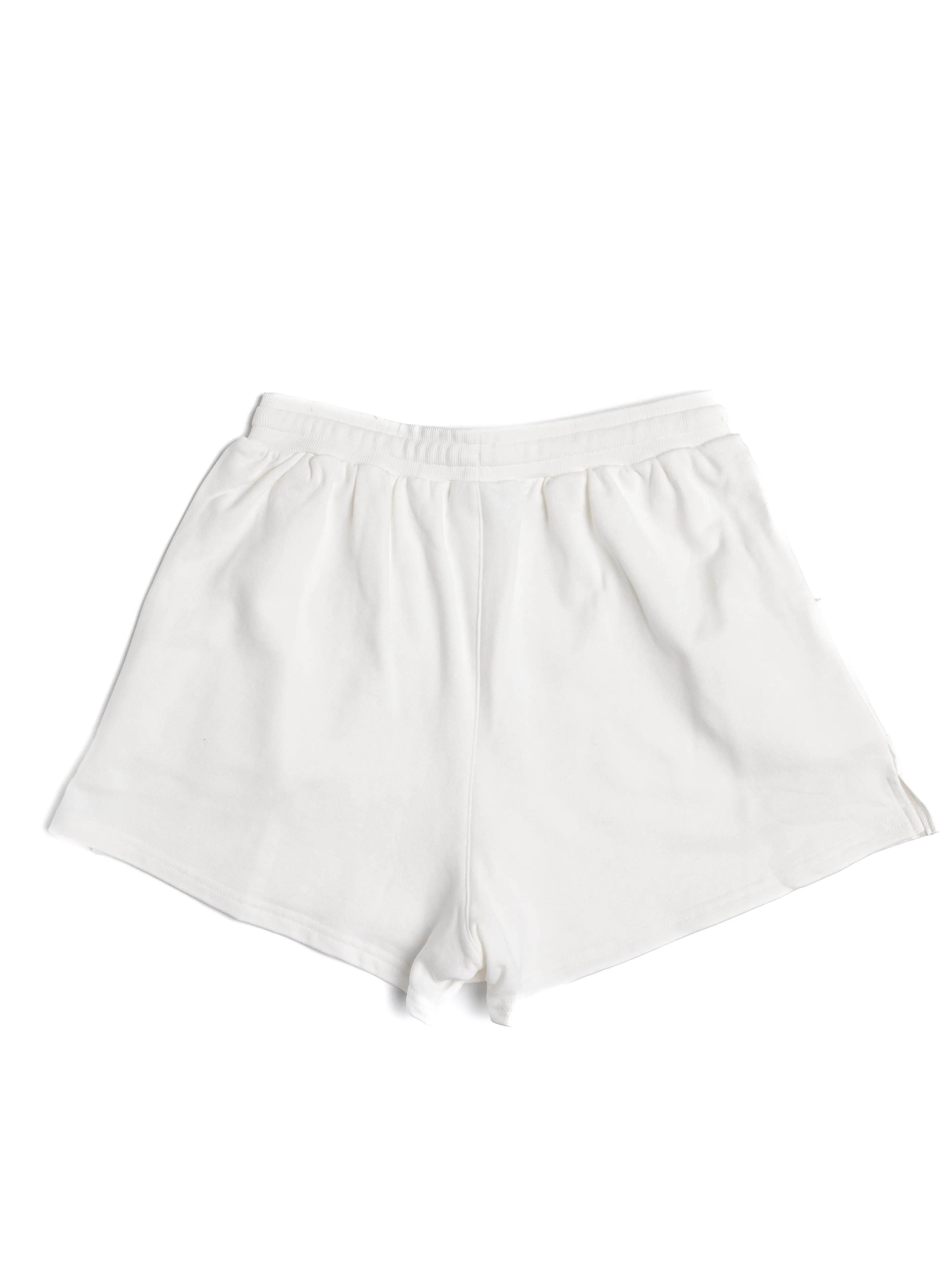 Adult Sweatshort - White