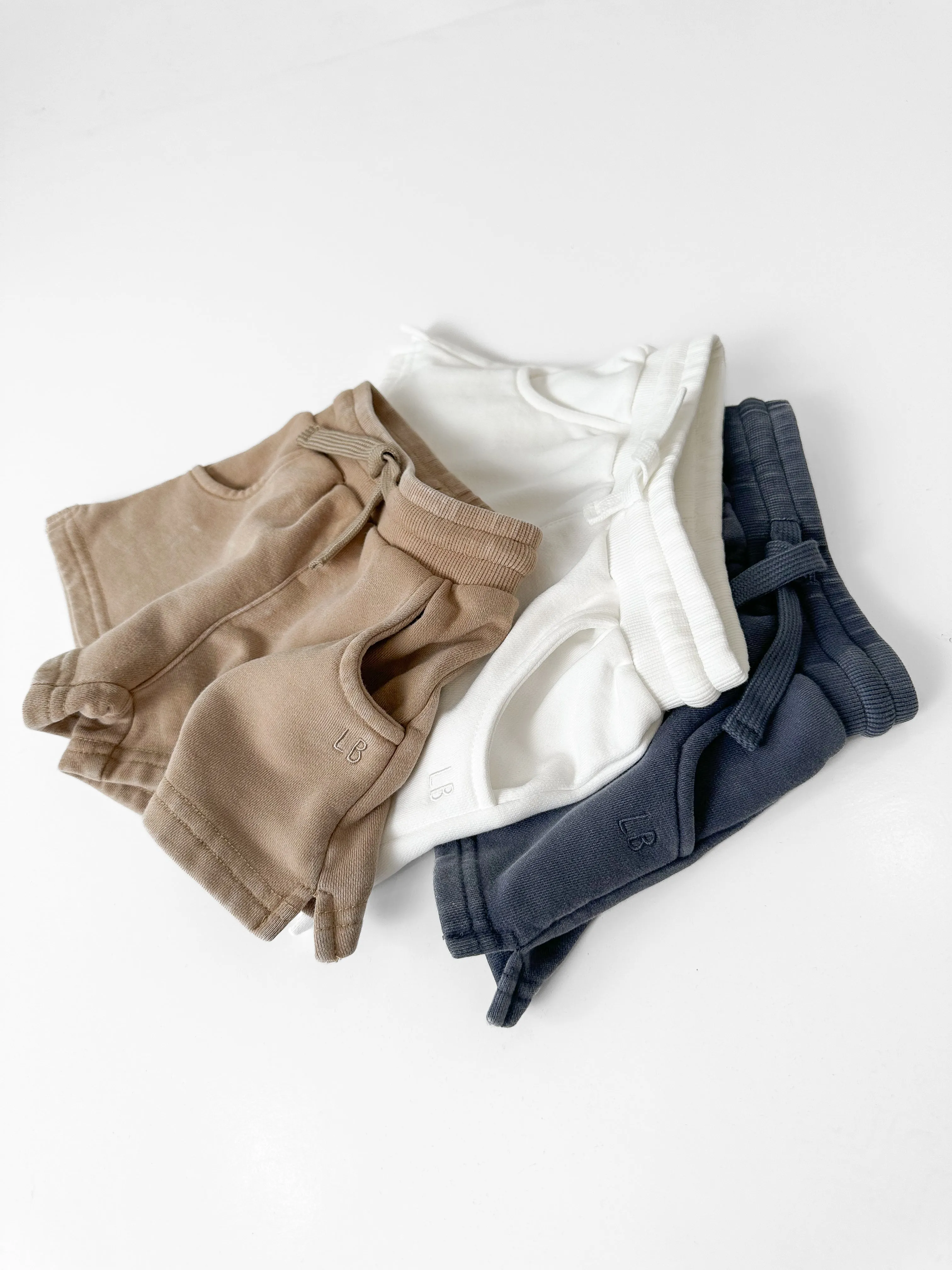 Adult Sweatshort - White