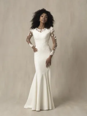 Allure Bridals Modest Dress M673