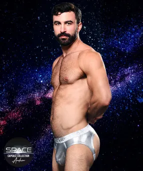 Andrew Capsule Space - Metallic Bubble Butt Jock