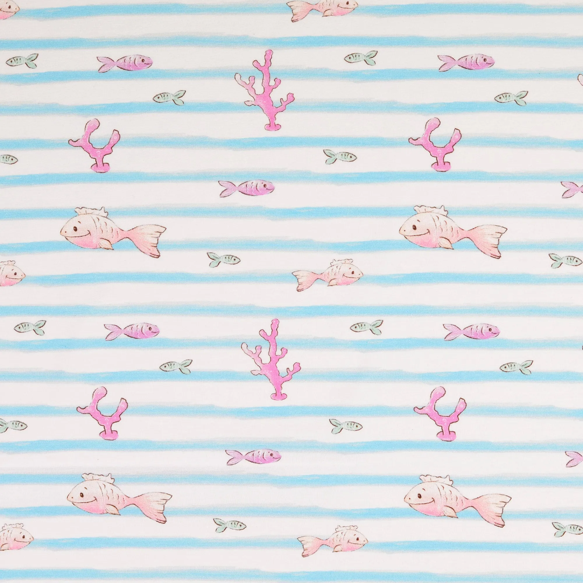 Aquarium Cotton Jersey Fabric