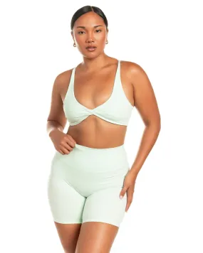 Aura Vantage Bra - Soft Jade