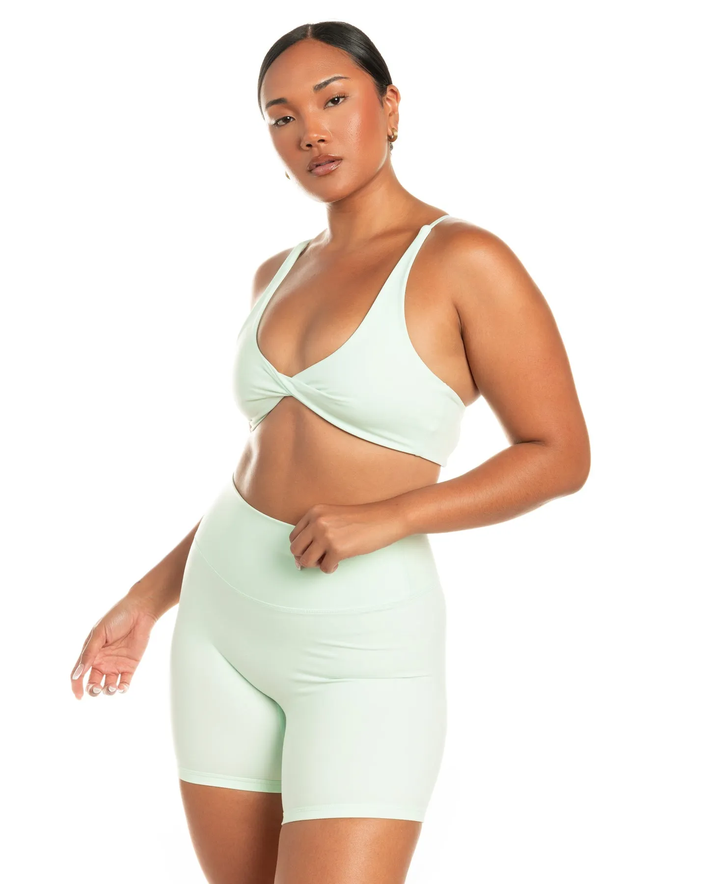 Aura Vantage Bra - Soft Jade