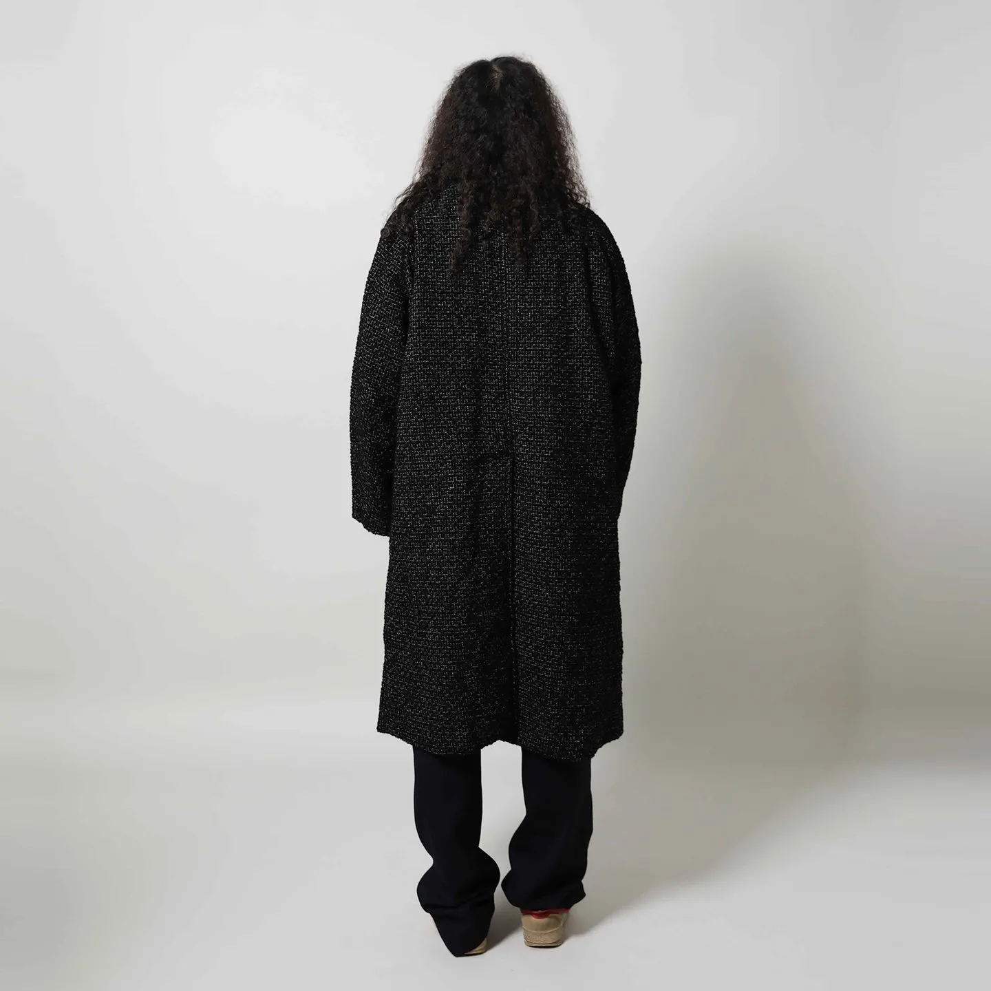 Balcollar Coat - W/PE/R/N Tweed