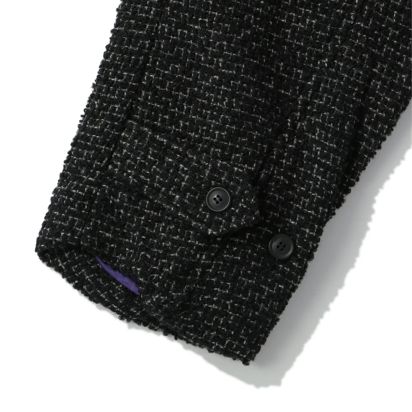 Balcollar Coat - W/PE/R/N Tweed