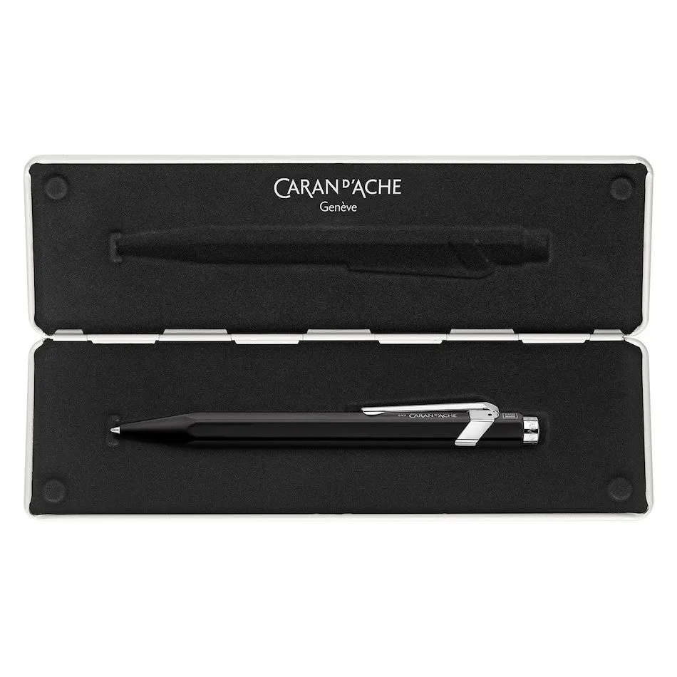 Caran d'Ache 849 Rollerball Pen with Slimpack Black