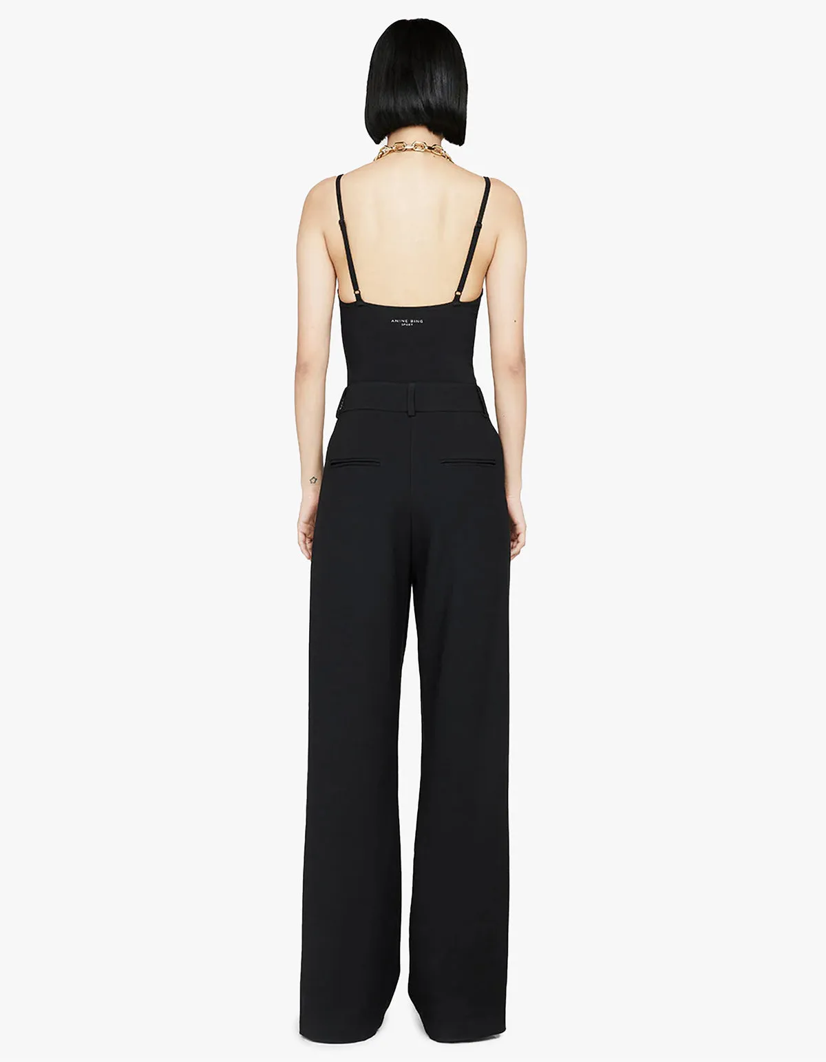 Carrie Pant - Black Twill