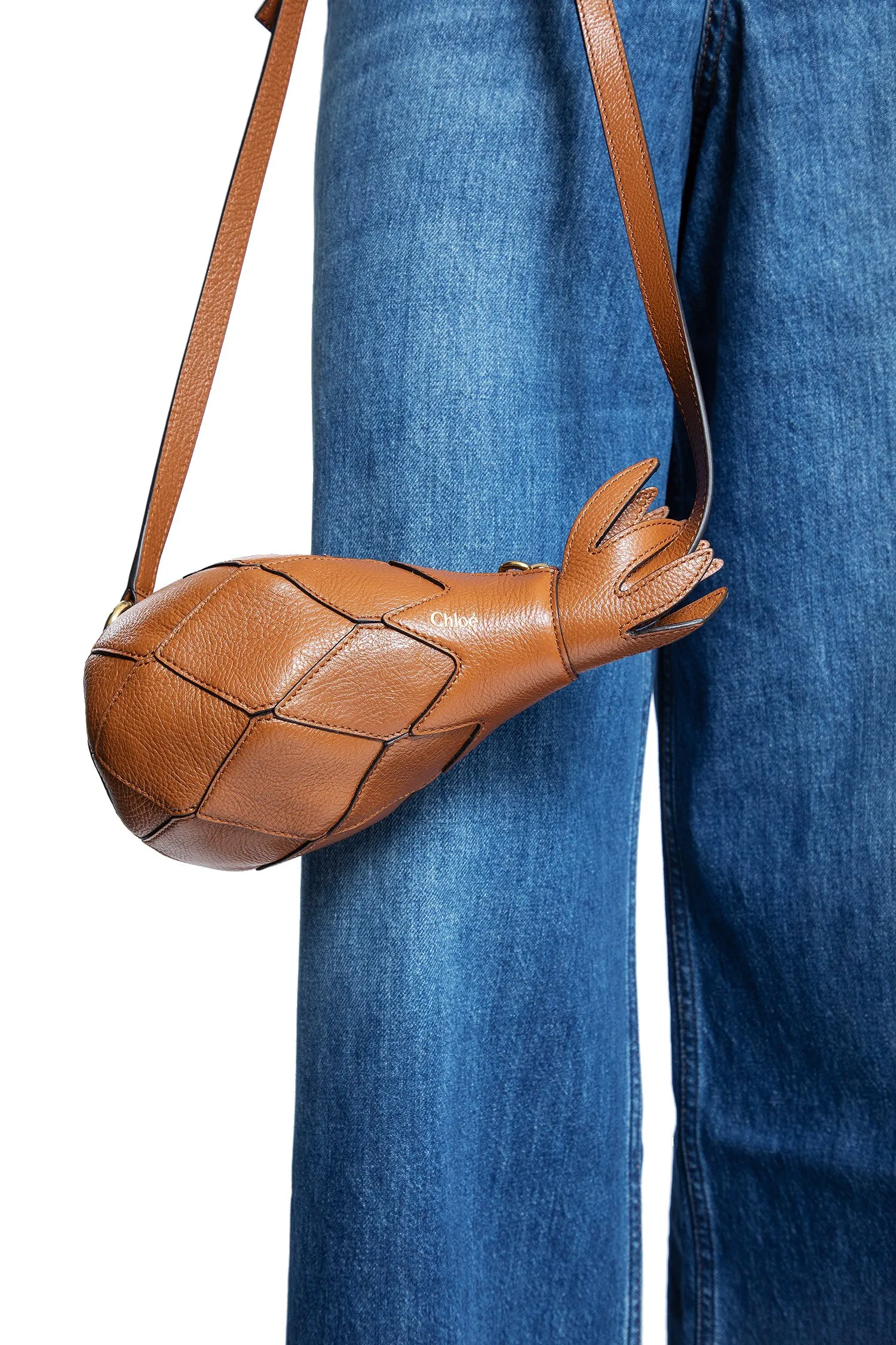 CHLO WOMAN BROWN SHOULDER BAGS