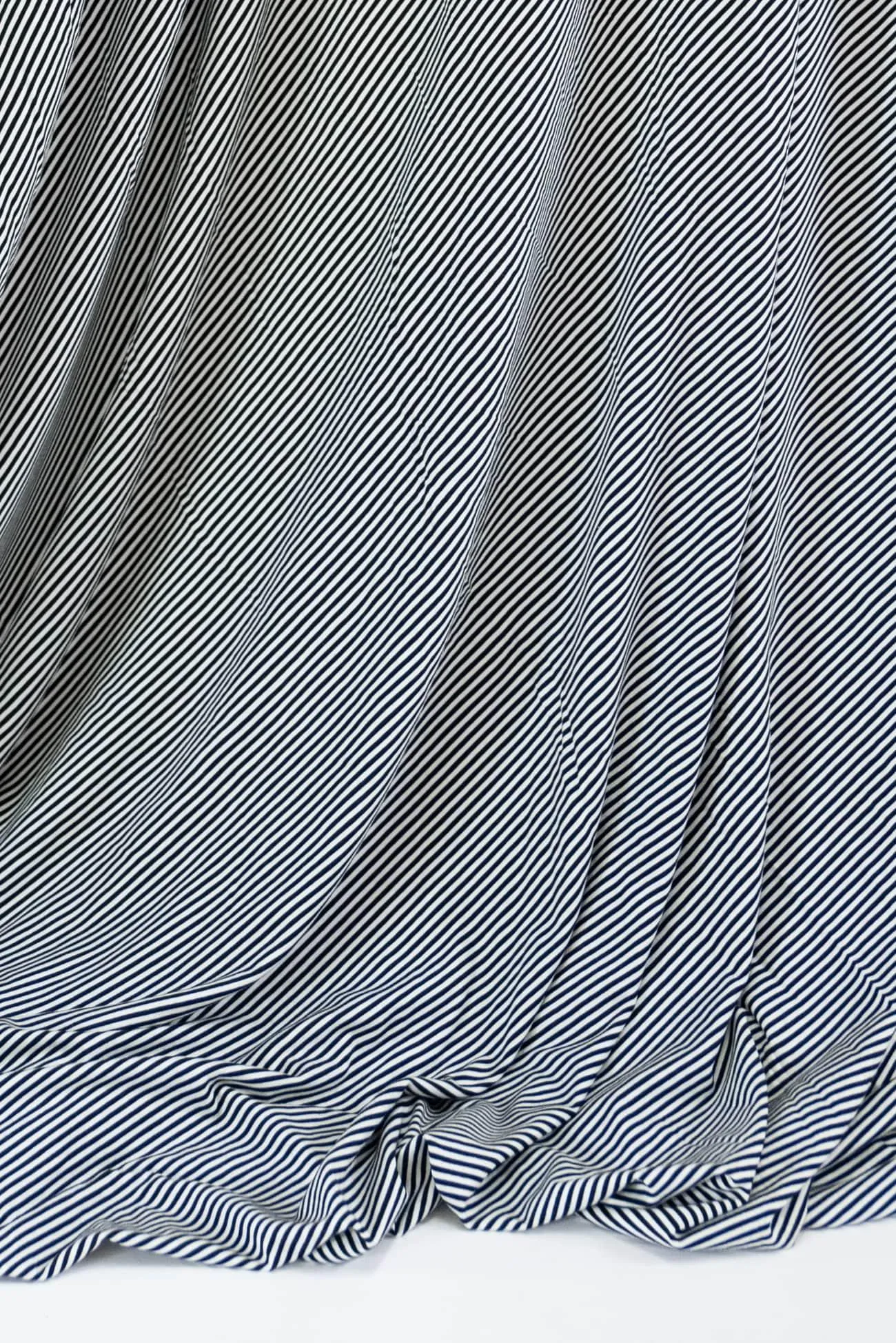 Cliff Stripe Bamboo Rayon/Spandex Knit