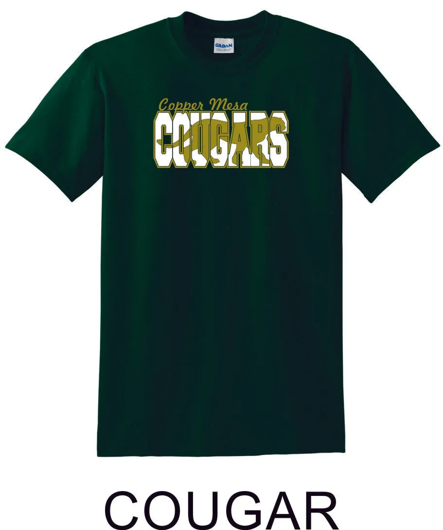 CME Cougar Design Basic Tee- Matte or Glitter