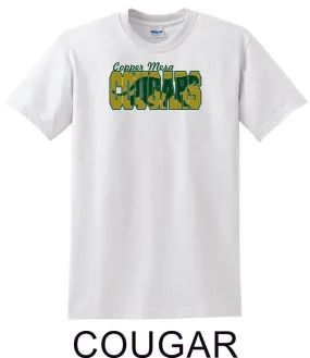 CME Cougar Design Basic Tee- Matte or Glitter