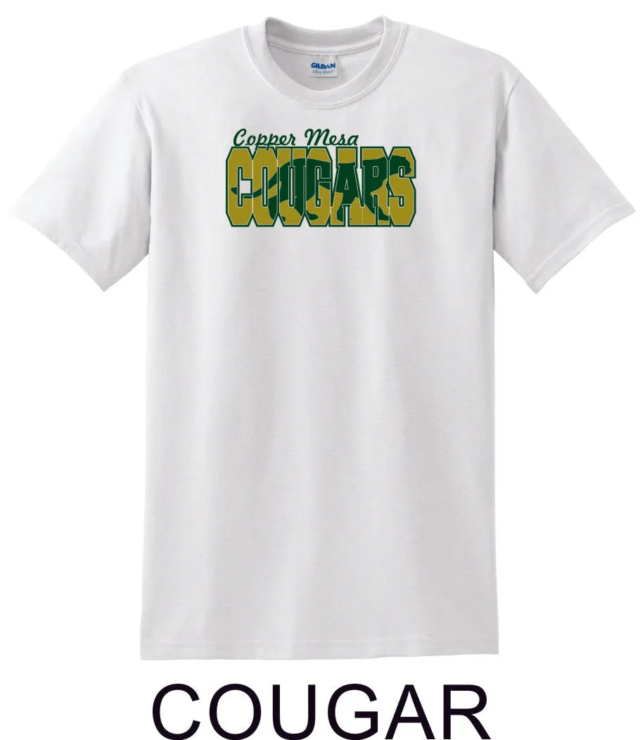 CME Cougar Design Basic Tee- Matte or Glitter