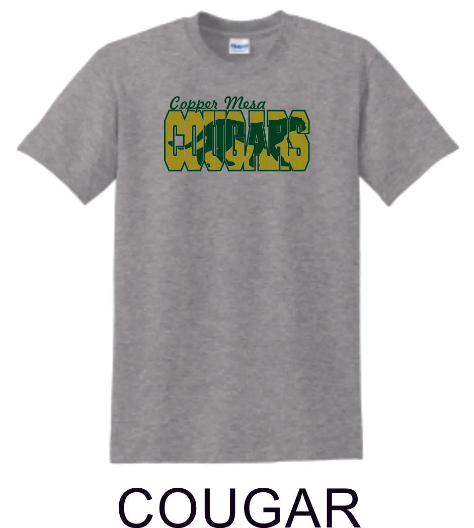 CME Cougar Design Basic Tee- Matte or Glitter