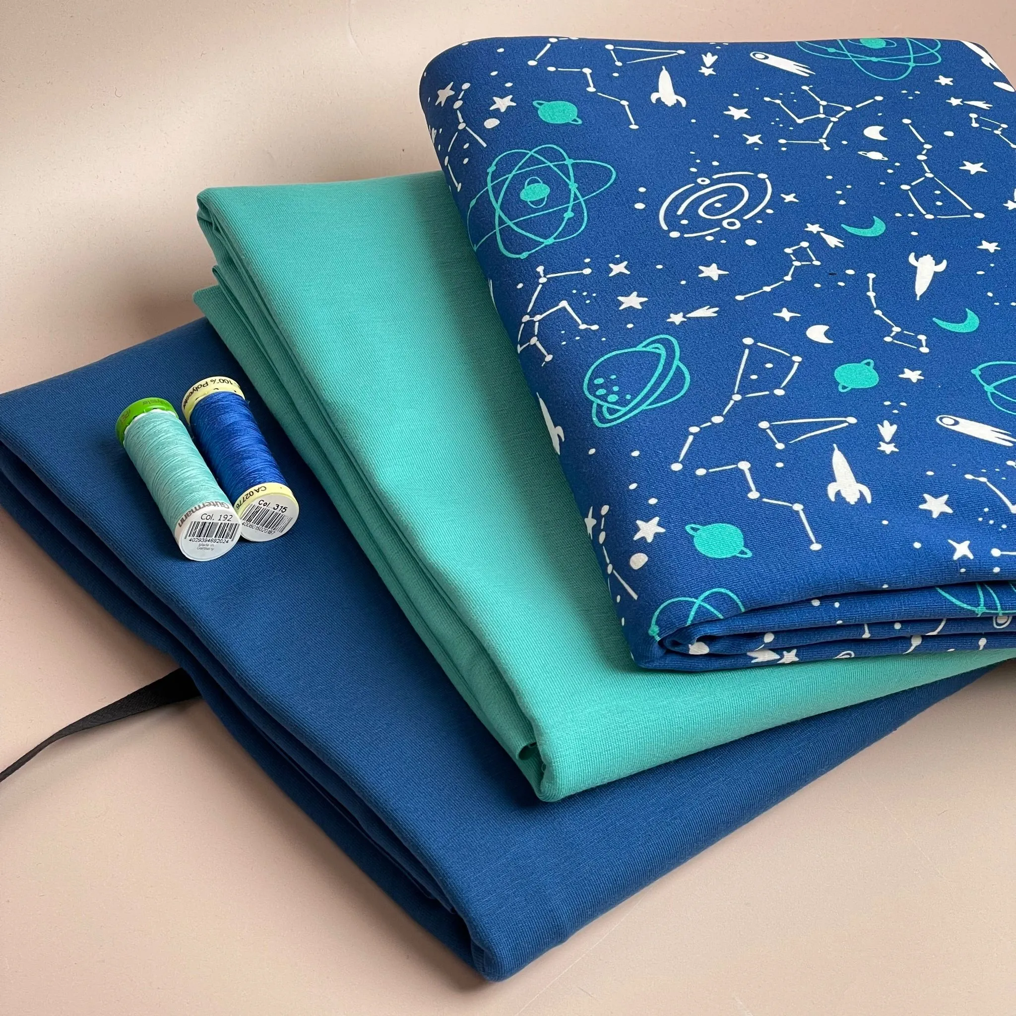 Colour Bundles - Out Of This World Cotton Jersey Fabrics