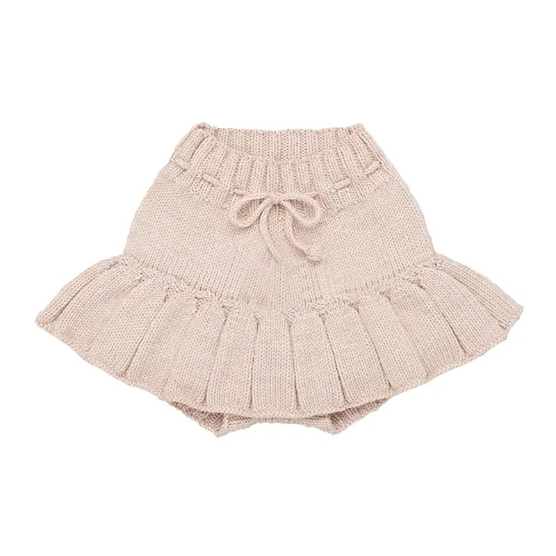 Cozy Pom Pom Knit Jumper and Skort Set