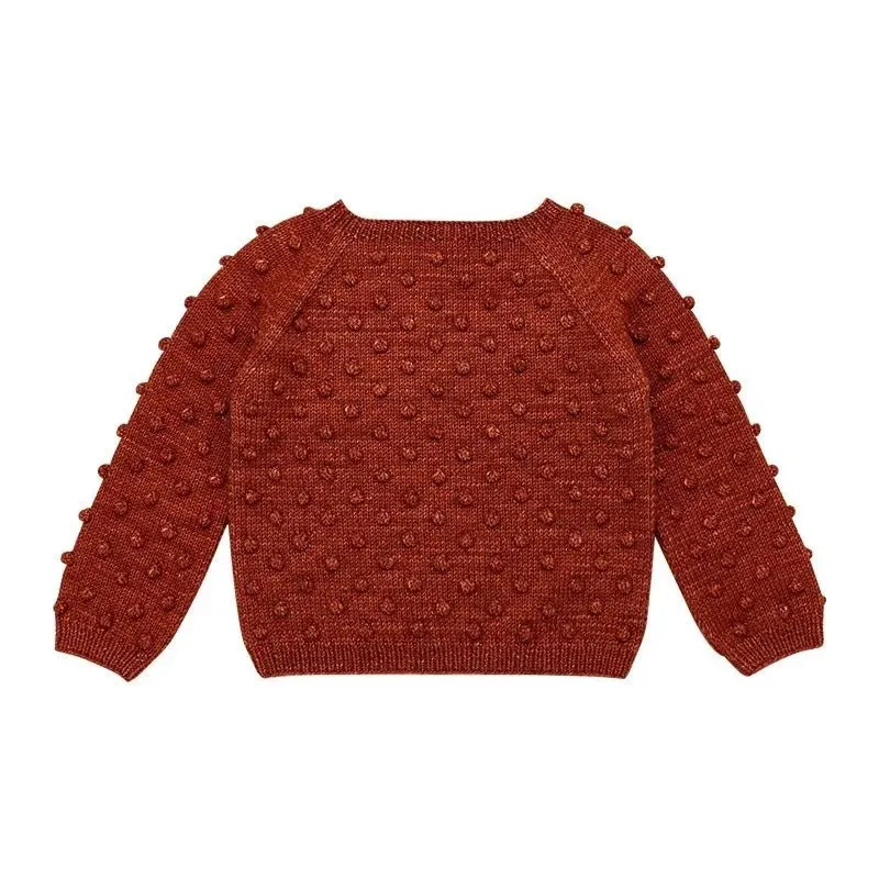 Cozy Pom Pom Knit Jumper and Skort Set
