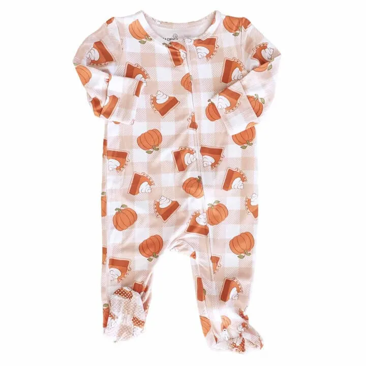 Cutie Pie Zipper Footie