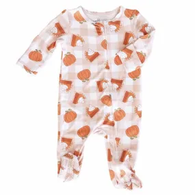 Cutie Pie Zipper Footie