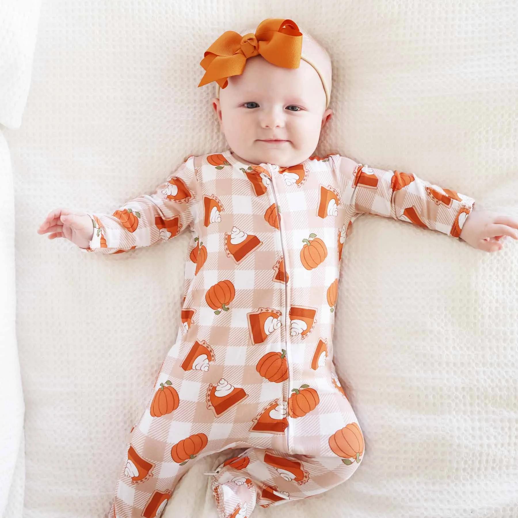 Cutie Pie Zipper Footie
