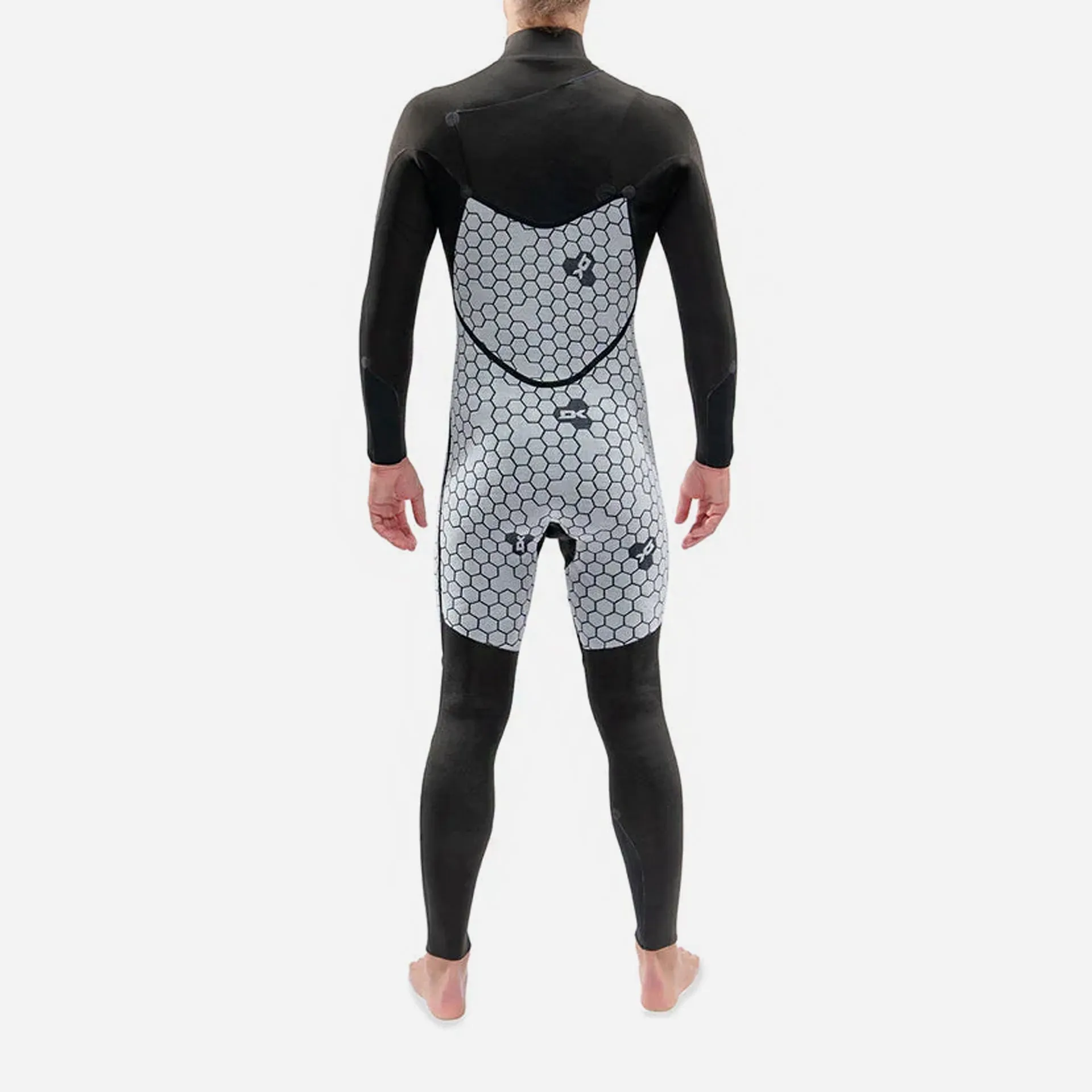 Dakine Mens Renegade Wind Chest Zip 3/2 Full Suit - Black