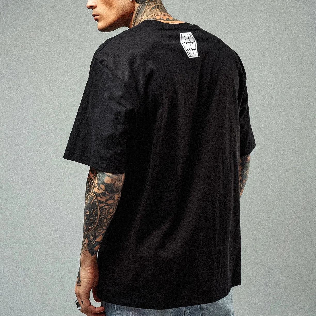 Death Card Oversized Unisex Tshirt