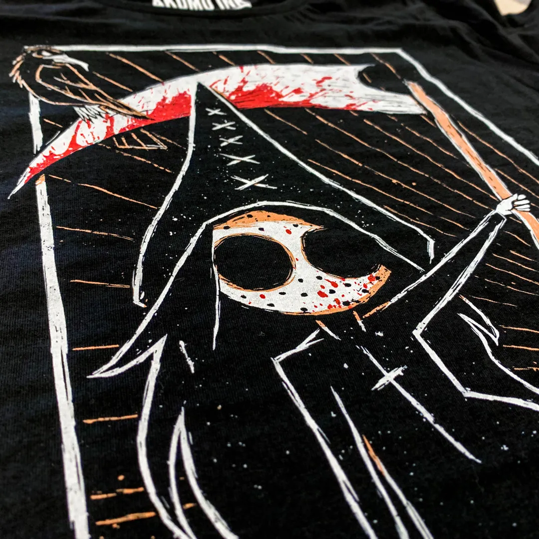 Death Card Oversized Unisex Tshirt