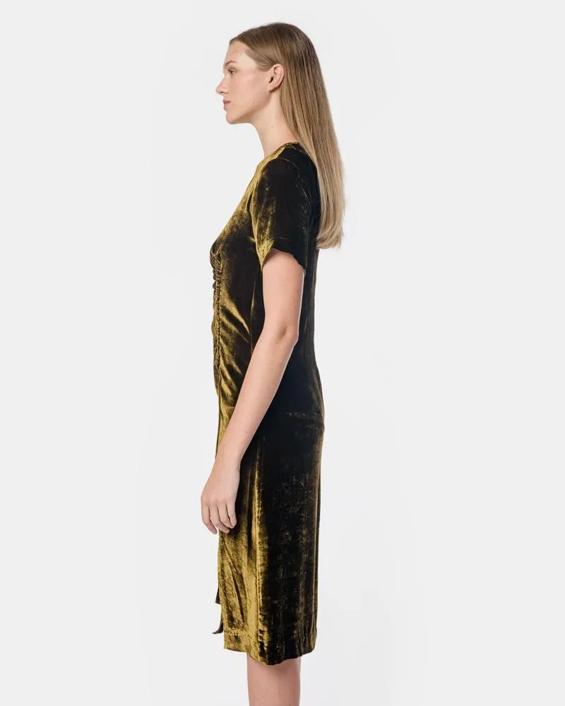 Donen Dress in Brown