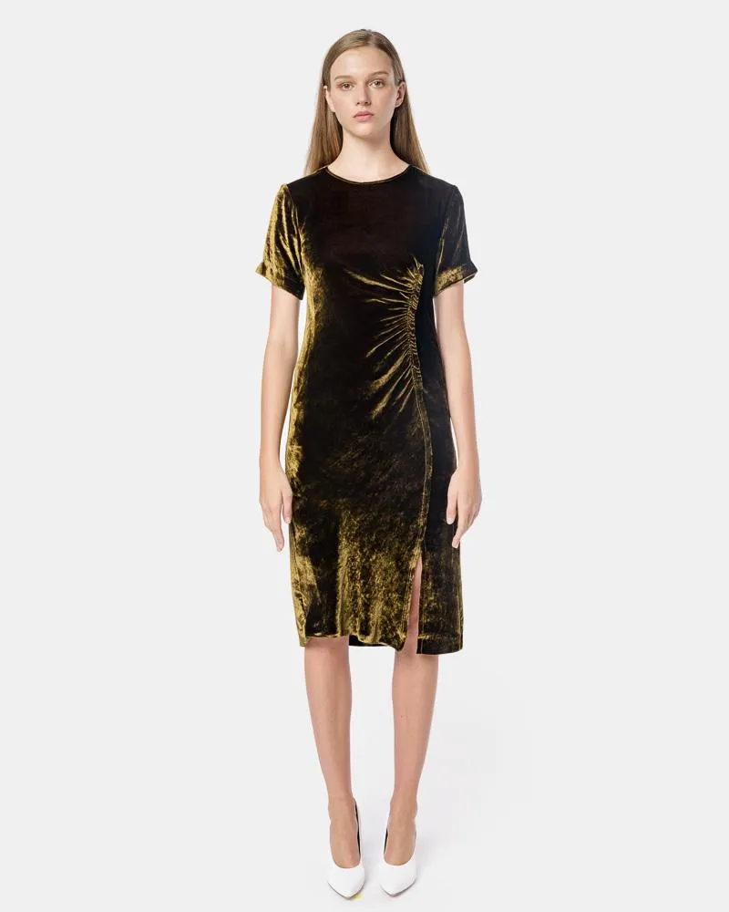 Donen Dress in Brown