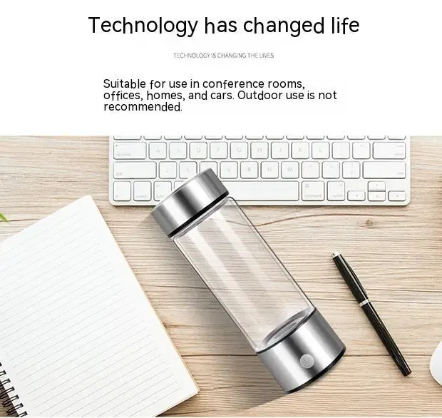 Electric Hydrogen Enhancing Water Bottle