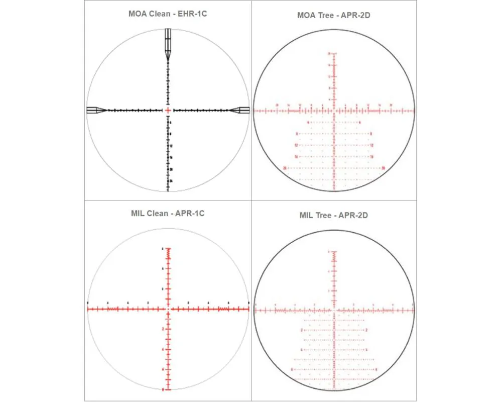 Element Titan 5-25x56 Scope FFP ARP-1C MRAD Illuminated Reticle