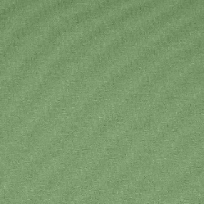 Essential Chic Avocado Green Plain Cotton Jersey Fabric