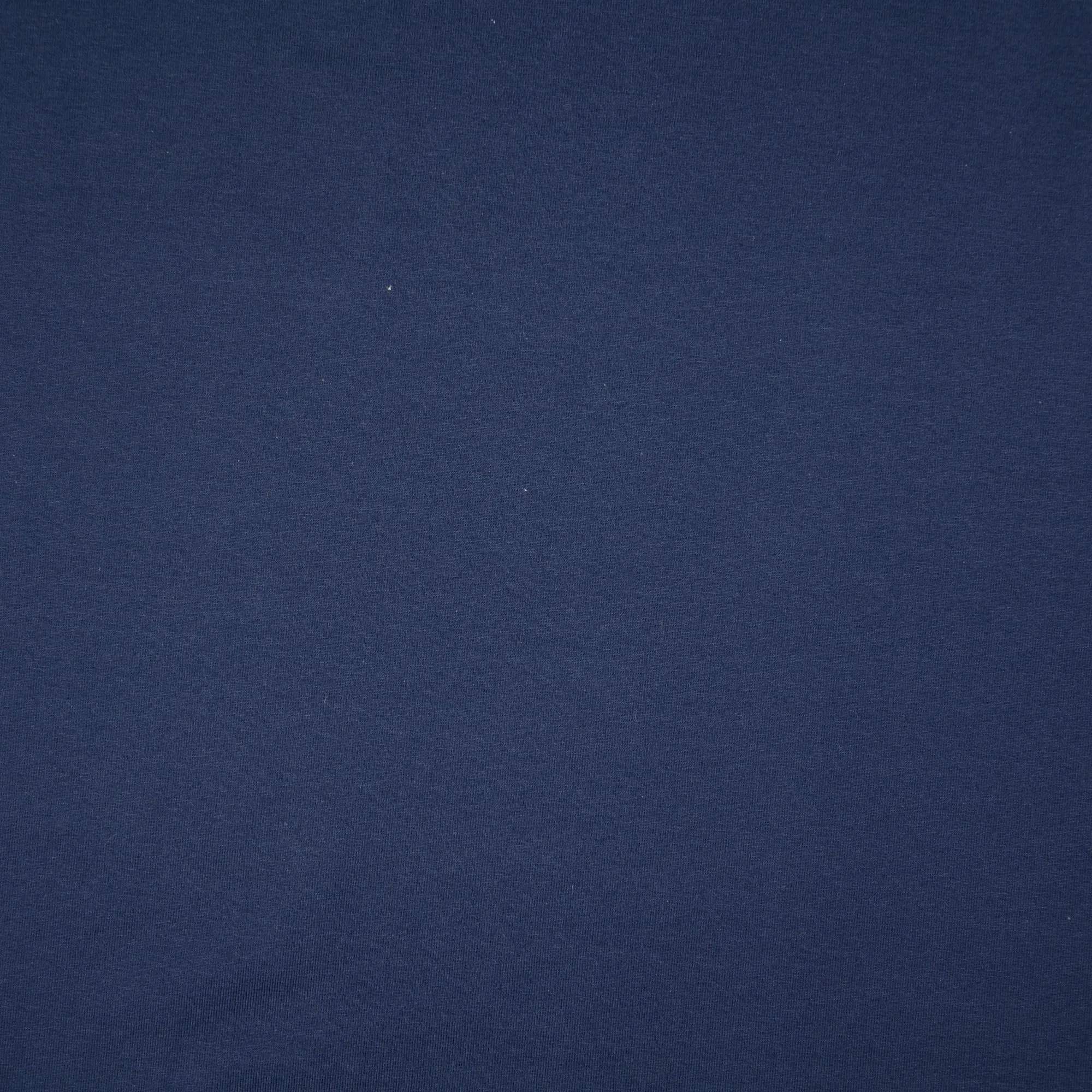 Essential Chic Navy Plain Cotton Jersey Fabric