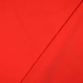Essential Chic Scarlet Red Plain Cotton Jersey Fabric