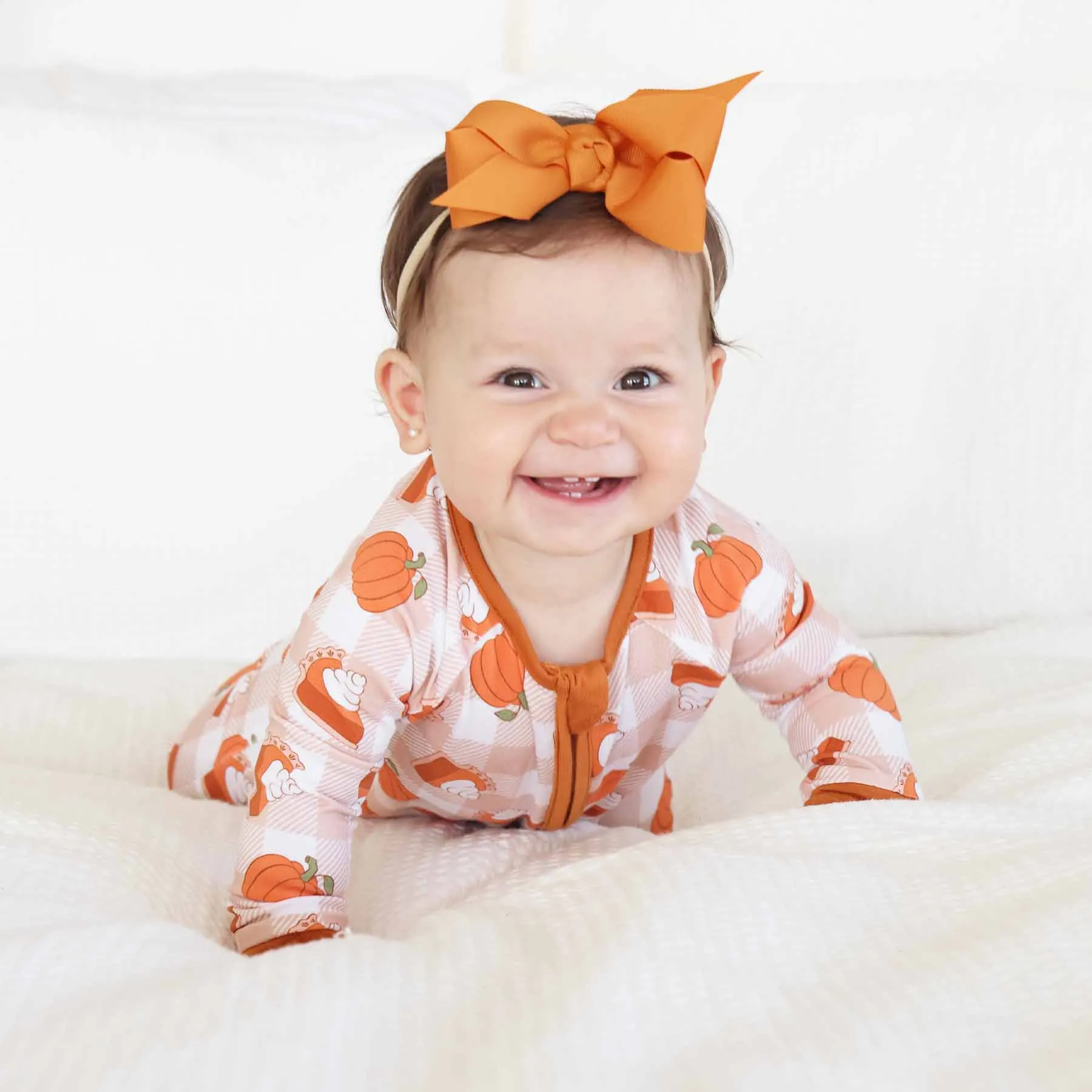 Fall Holiday Convertible Zip Rompers