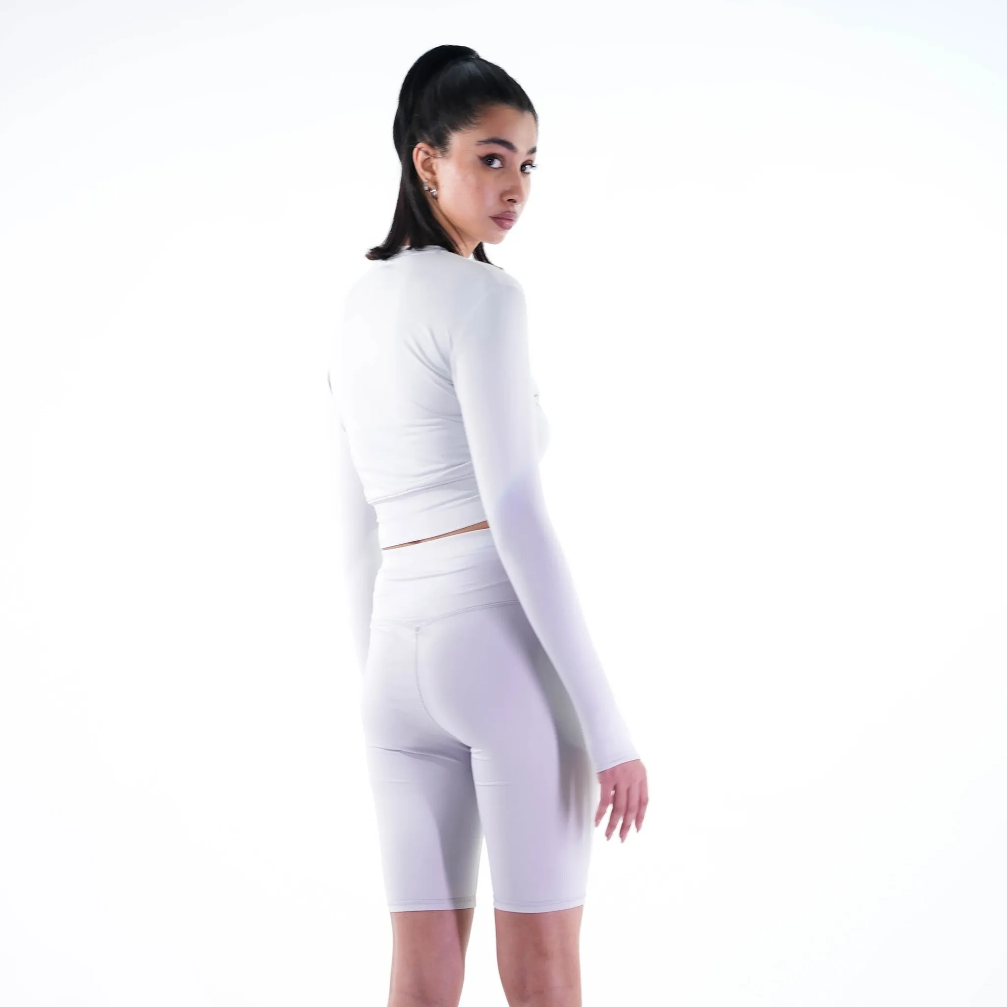Flex Fuse Crop Set   Biker Shorts Micro Chip