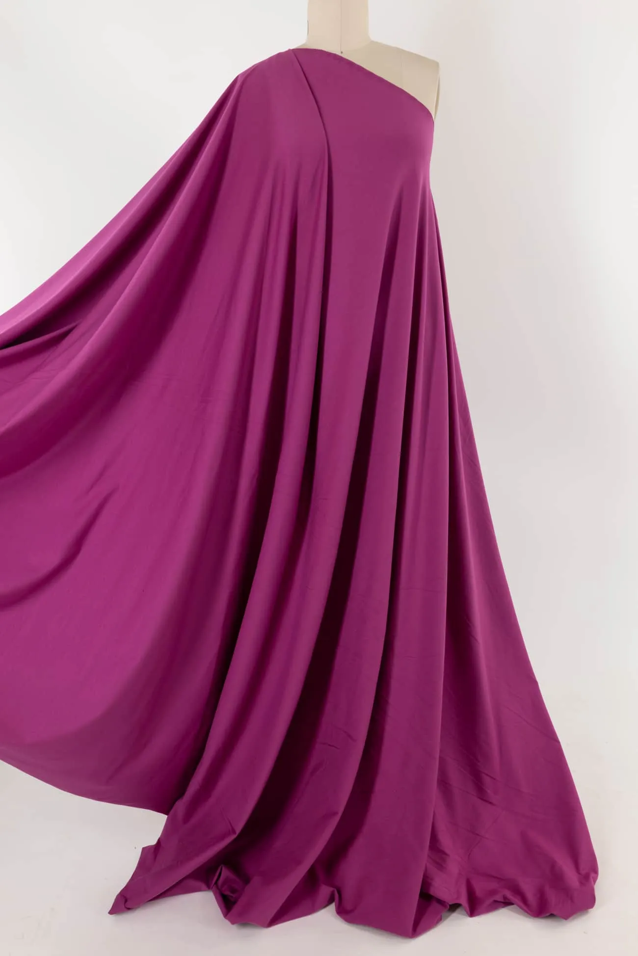 Fuchsia Cotton/Spandex Knit