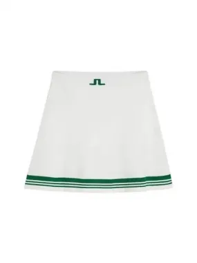 Golf Women s Frida Striped Knit Skirt White Domestic Product