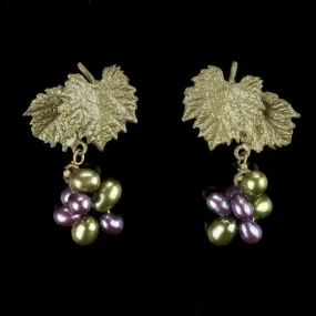 Grape Vines Earrings - Post