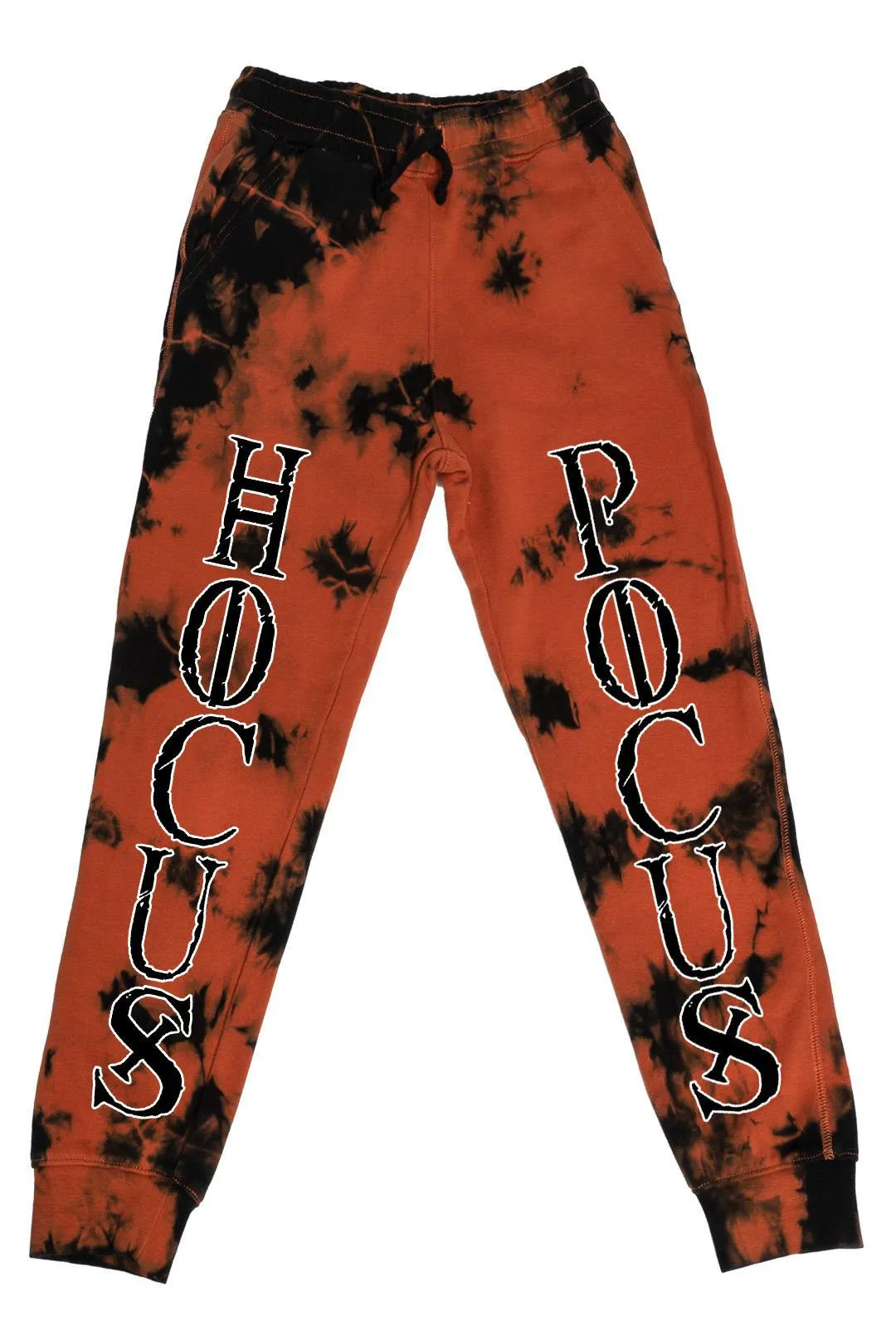 Hocus Pocus - Orange Lightning Dye Jogger